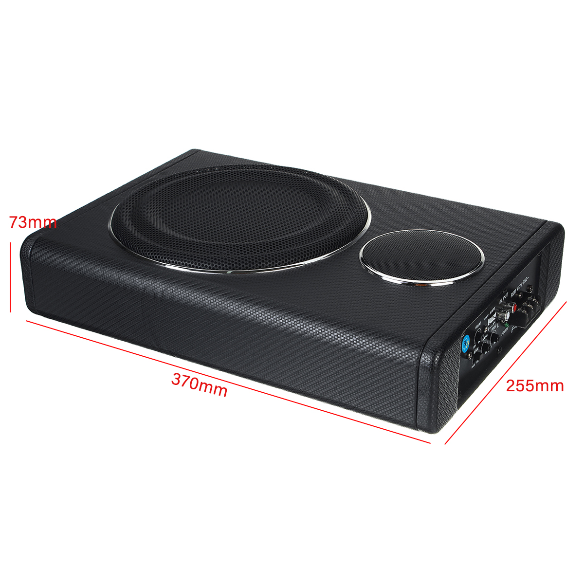 12V-600W-8quot-Car-Subwoofer-Under-Seat-Sub-Woofer-Speaker-Stereo-Slim-Amplifier-Black-bluetooth-1712559