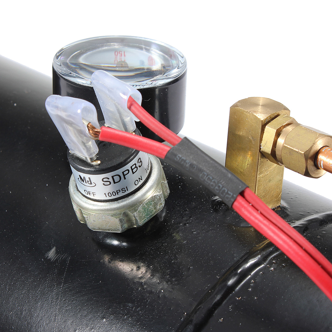 12Volt-120PSI-Air-Compressor-07-Gallon-Tank-Pump-For-Air-Horn-Vehicle-Truck-71641