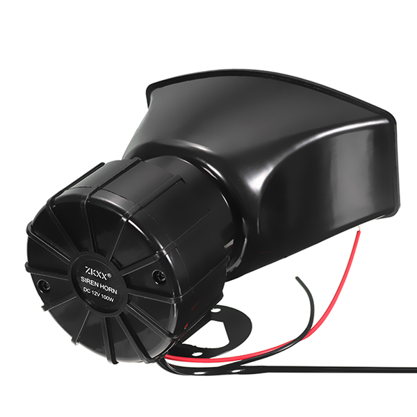 50W-12V-5Sounds-Car-Van-Truck-Speaker-Loud-Siren-Horn-105db-With-MIC-81692