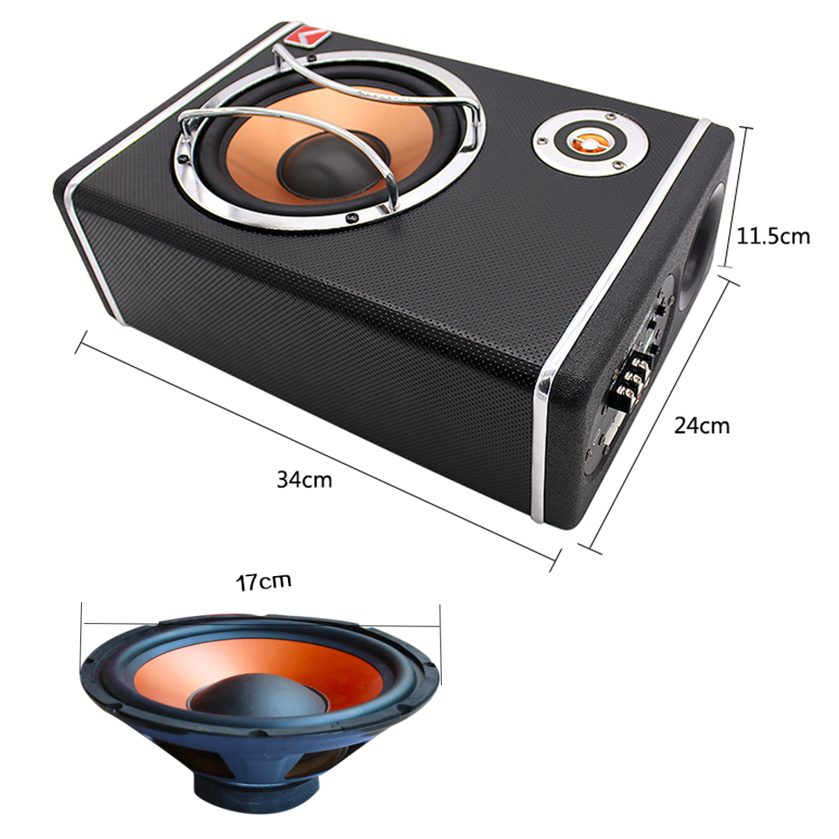 K-CP6-6-Inch-400W-12V-Car-Home-Active-Subwoofer-Under-Seat-Sub-Audio-Speaker-Music-System-Sound-1333117