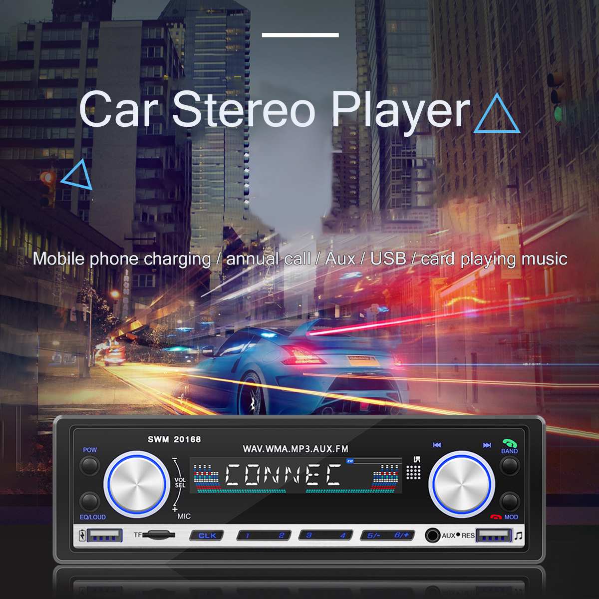 20168-1Din-Car-Radio-Stereo-MP3-Player-HD-bluetooth-With-Remote-Control-AUX-USB-SD-FM-U-Disk-12V-Sup-1624112
