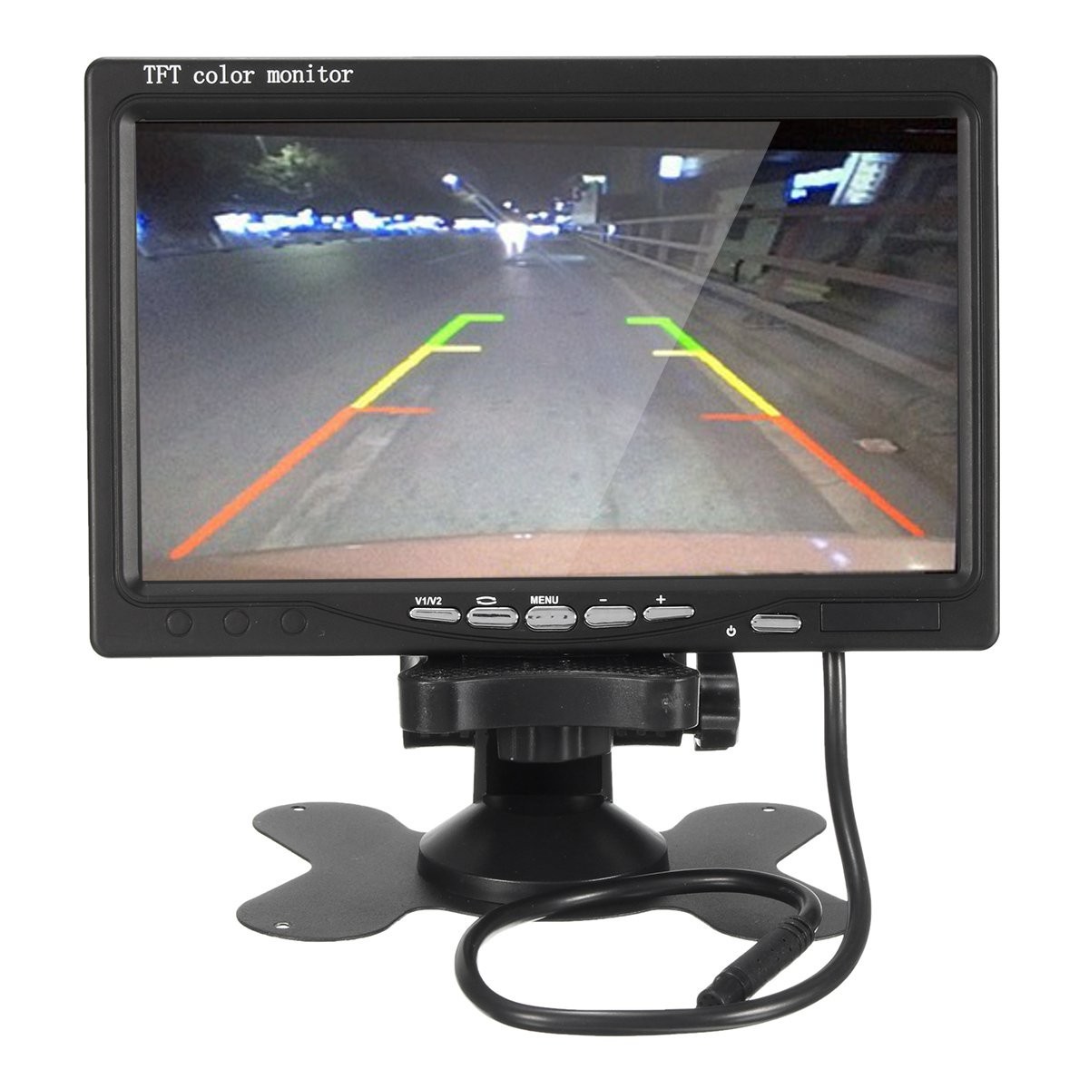 7-Inch-Car-Rear-View-TFT-LCD-Monitor--170deg-Waterproof-Reverse-Back-Parking-Camera-1060816