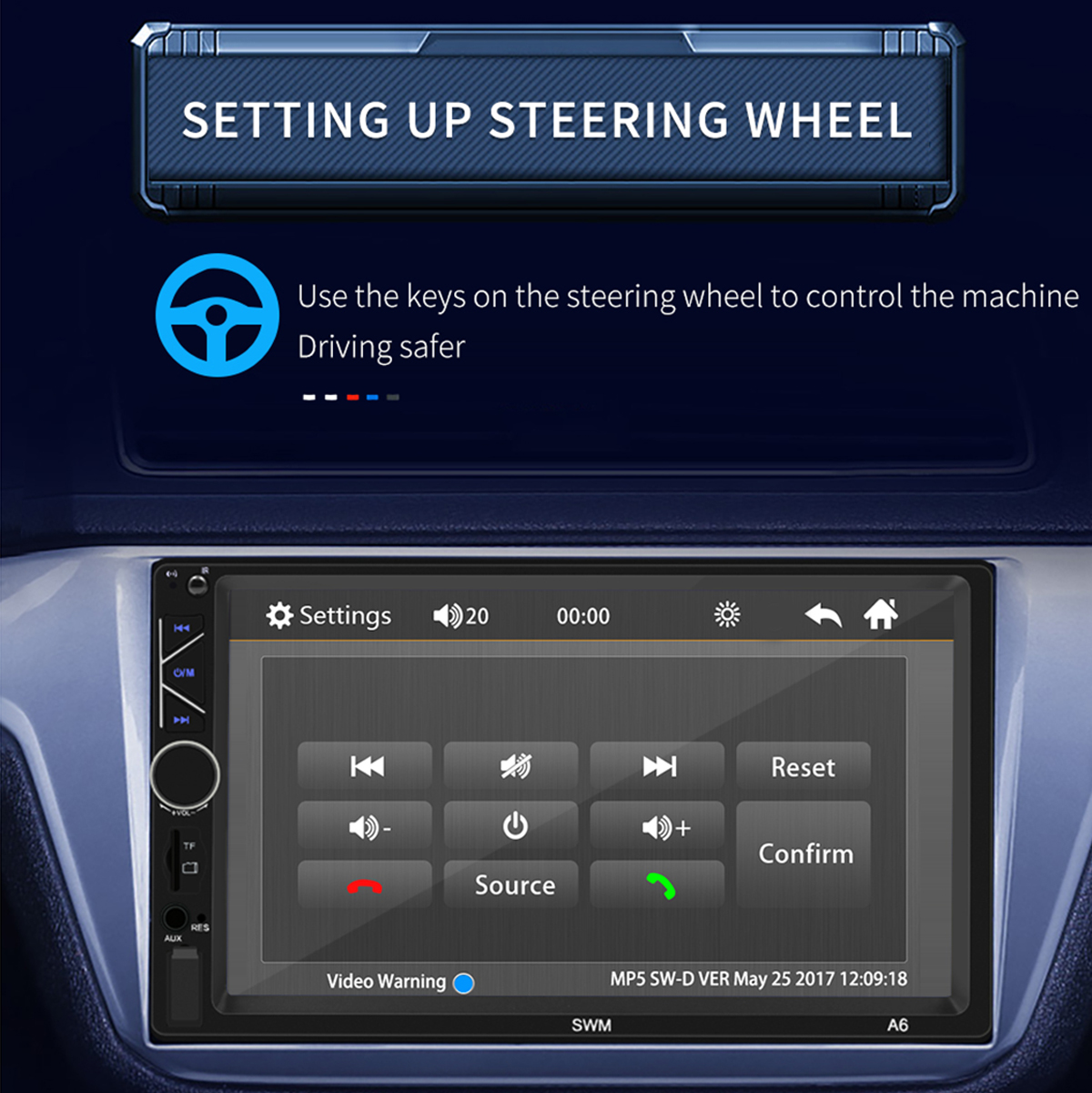 7Inch-Double-2DIN-Car-MP5-Player-bluetooth-Touch-Screen-Stereo-Radio-USB-AUX-Camera-1722547