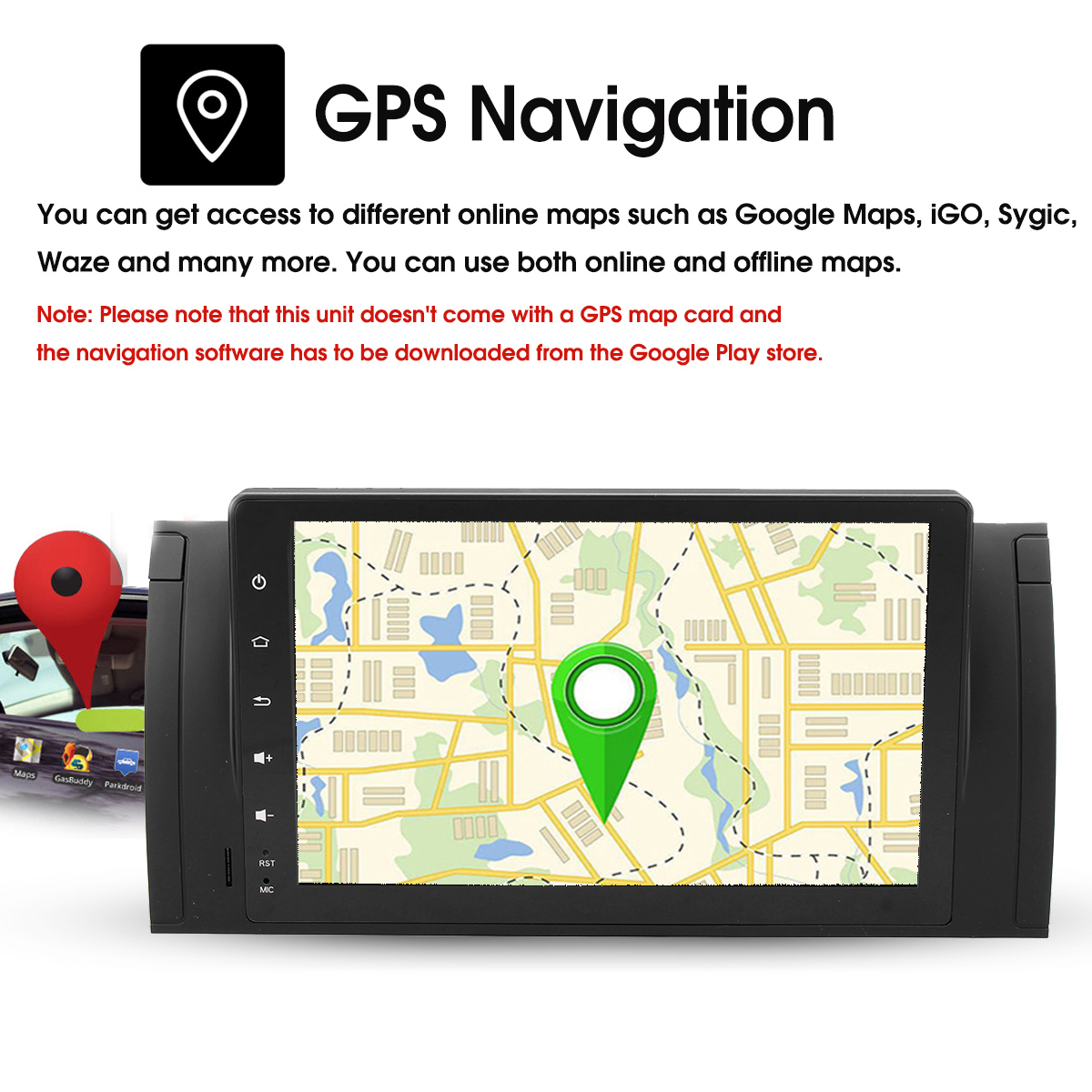 9-Inch-Android-81-Car-Stereo-Radio-MP5-Player-Dash-Video-Quad-Core-116GB-Wifi-GPS-Built-in-Microphon-1479715