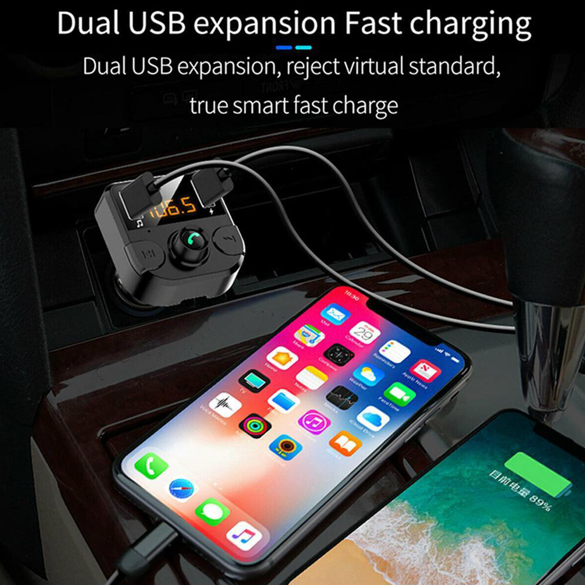 BT36B-bluetooth-50-Car-FM-Transmitter-Wireless-MP3-Player-Handsfree-Dual-USB-Charger-1739614