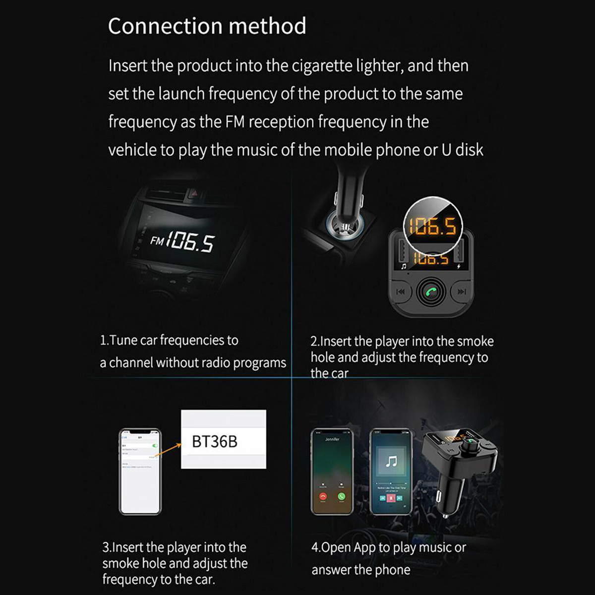 BT36B-bluetooth-50-Car-FM-Transmitter-Wireless-MP3-Player-Handsfree-Dual-USB-Charger-1739614