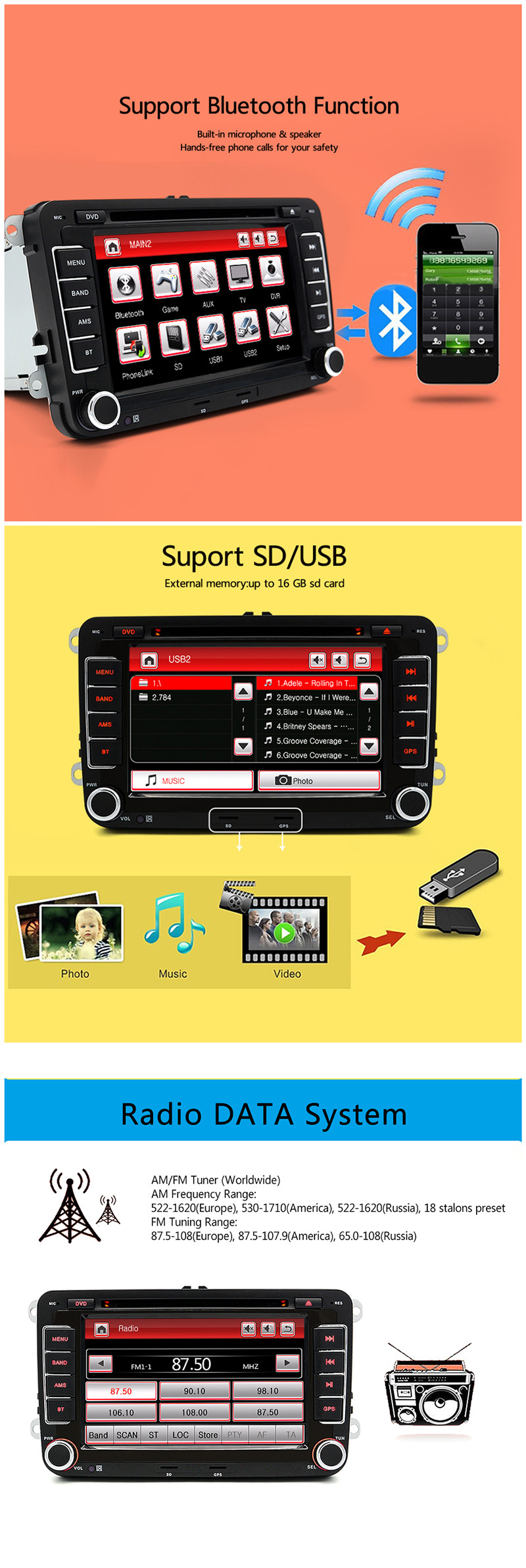 Junsun-7-Inch-2-Din-Car-Stereo-Radio-DVD-Player-GPS-HD-Touch-Screen-bluetooth-FM-AM-for-VW-Golf-5-6--1138330