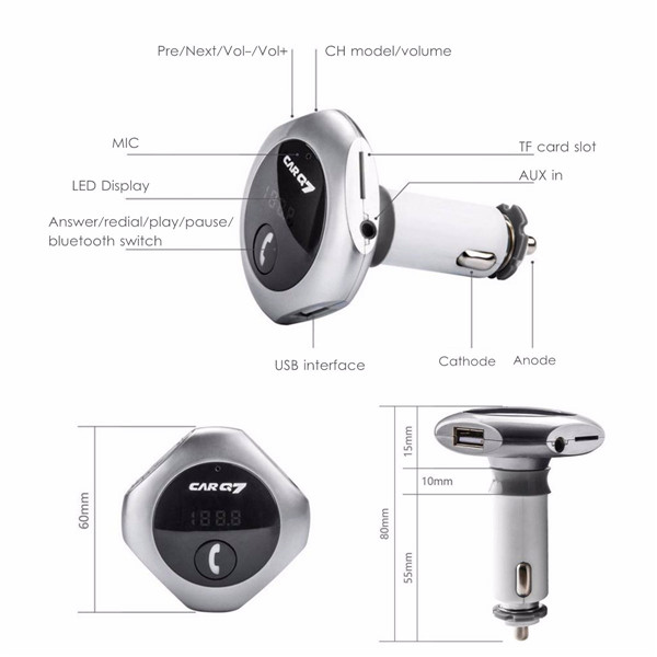 MWay-Car-Kit-Hands-Free-FM-Transimittervs-Radio-MP3-Player-USB-ChargerAUX-with-bluetooth-Function-1058628