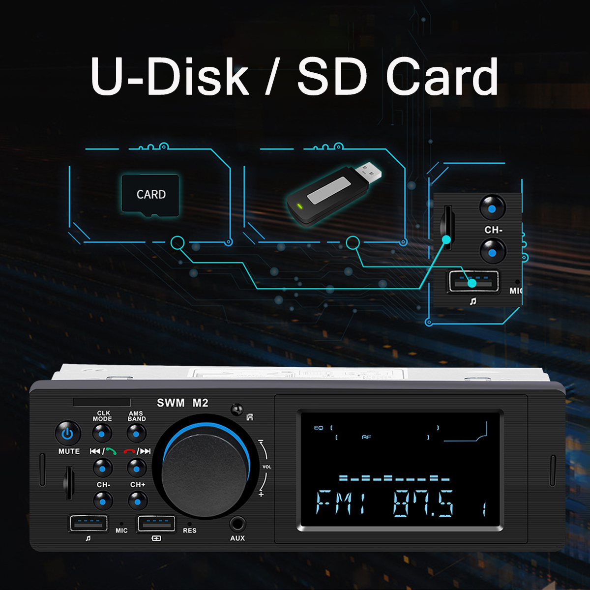 SWM-M2-Car-Stereo-Audio-MP5-MP3-Player-bluetooth-Wireless-FM-Dual-USB-AUX-U-Disk-With-Remote-Control-1628558