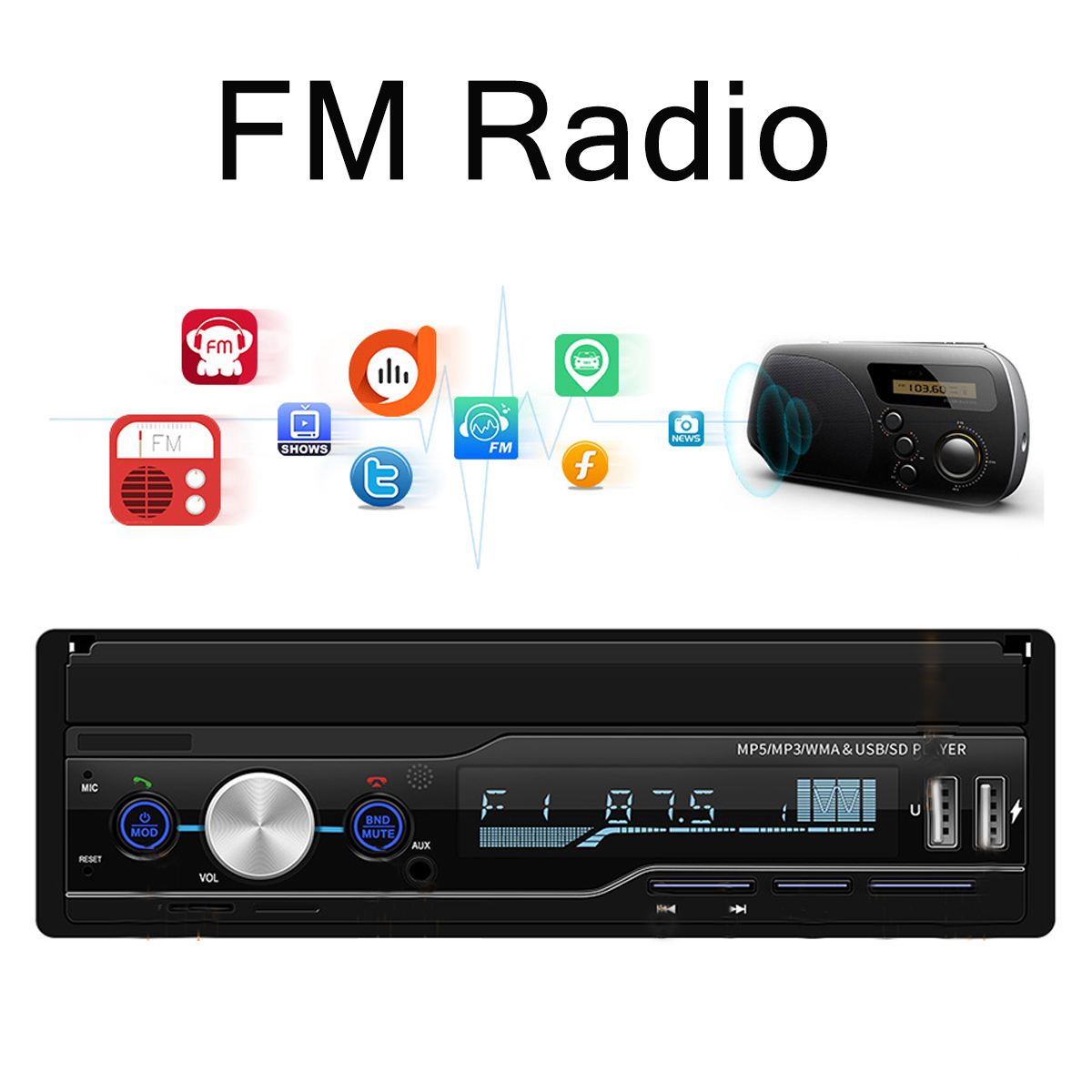 T100-7-Inch-1-Din-Wince-Car-Stereo-Radio-MP5-Player-Hands-free-FM-AM-bluetooth-USB-RDS-AUX-1632192