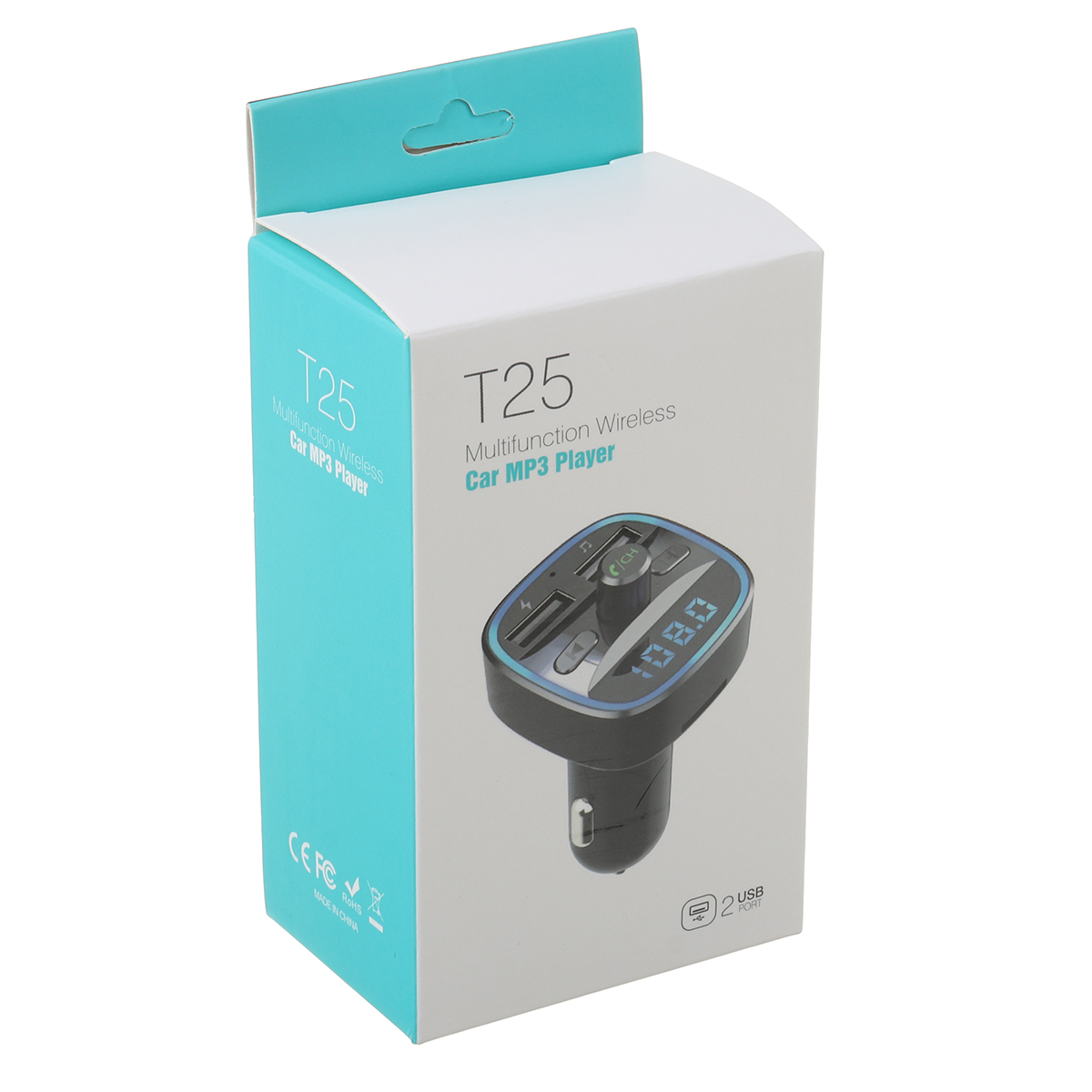 Wireless-bluetooth-50-FM-Transmitter-MP3-Radio-Adapter-Car-Fast-USB-Charger-1767944