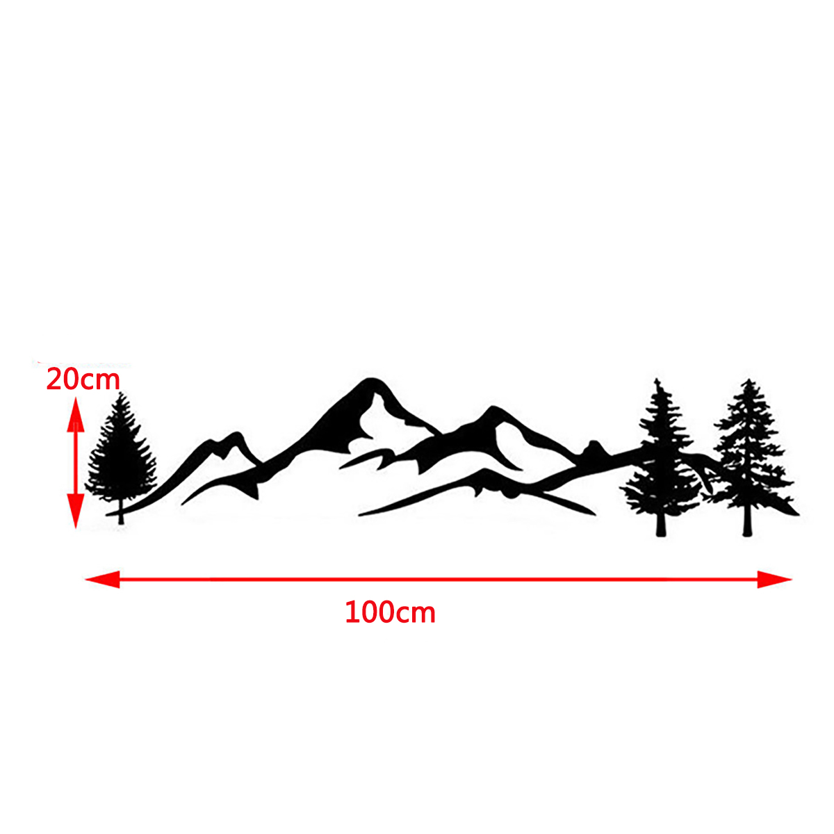 100x20cm-Car-Sticker-Graphics-Decal-Snowy-Mountain-Range-For-Camper-Van-Motorhome-Caravan-1714748