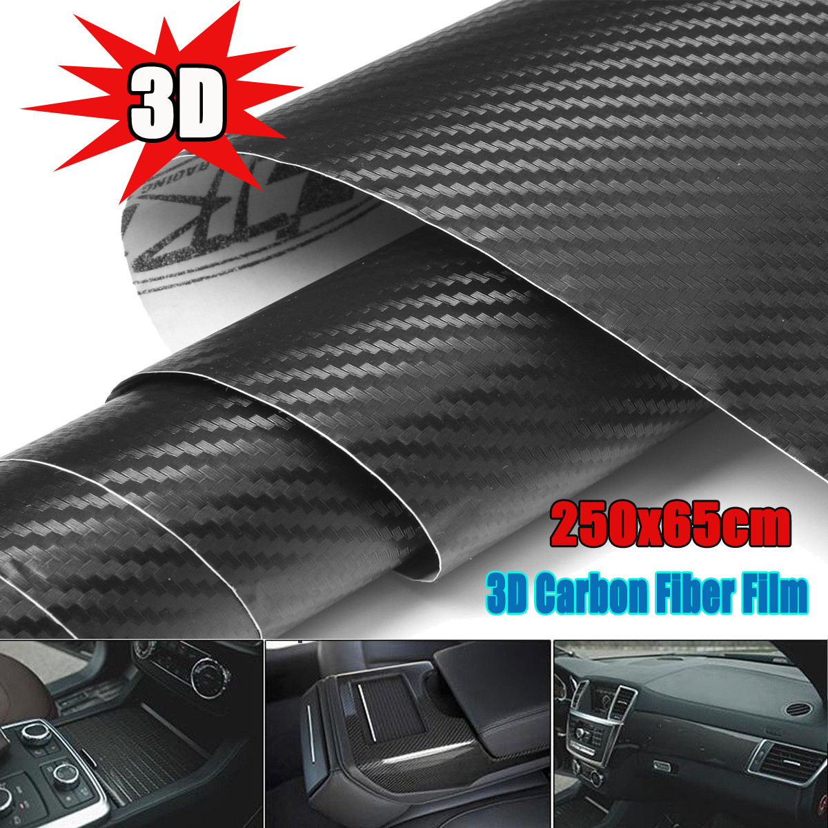 100x24-3D-Black-Carbon-Fiber-Car-Body-Vinyl-Wrap-Decal-Sticker-Roll-Film-Sheet-1671946