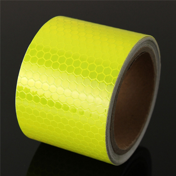 10FT-Fluorescent-Yellow-Reflective-Safety-Warning-Conspicuity-Tape-Film-Sticker-1121485