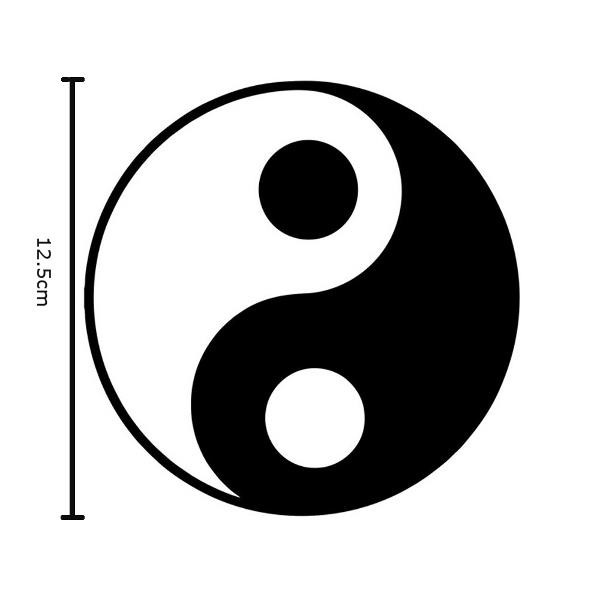 125cm-Round-Reflective-Taichi-Car-Decal-Auto-Truck-Vehicle-Motorcycle-1173418