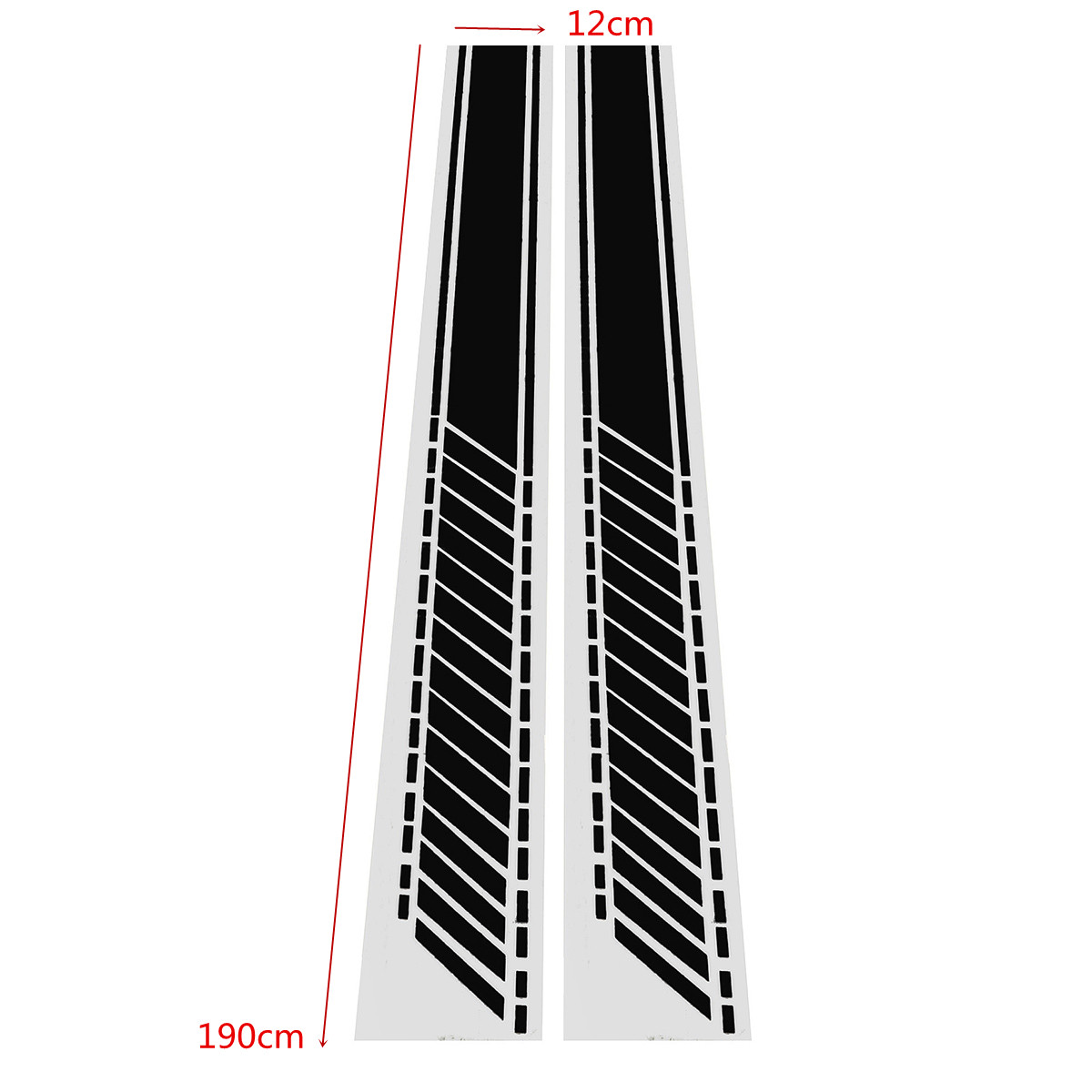 12x190cm-Universal-Car-Racing-Stripe-Vinyl-Side-Sticker-Lower-Door-Panel--LIB-1686269