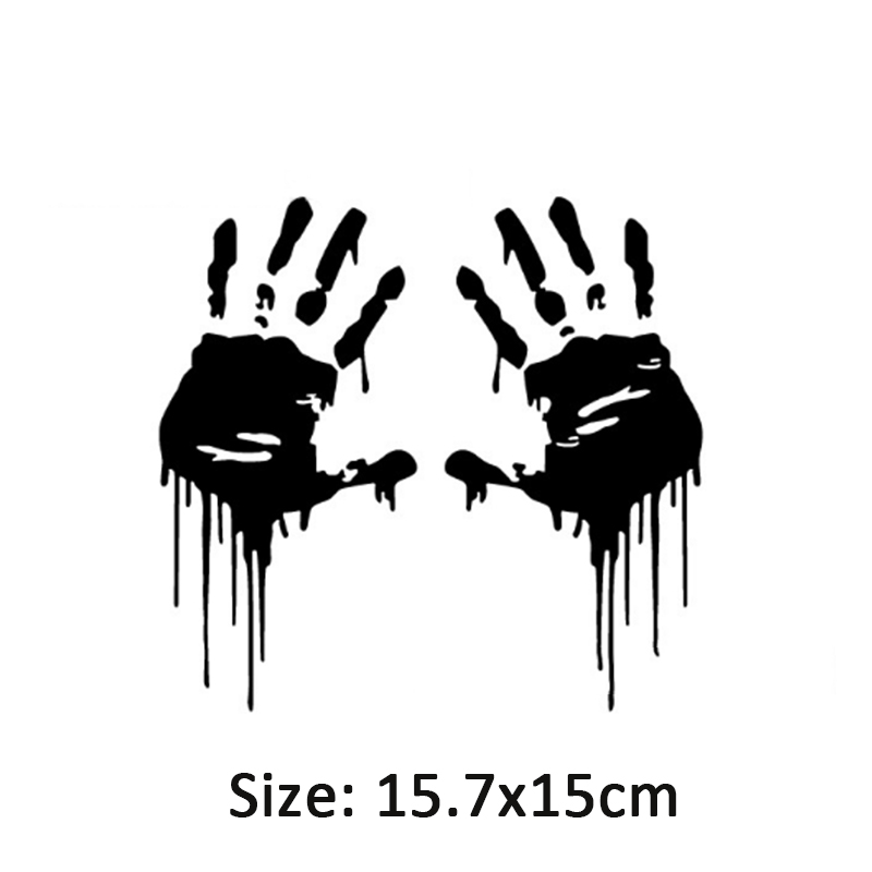 157x15cm-Car-Styling-Vinyl-Car-Stickers-HandPrint-Window-Decal-1675160