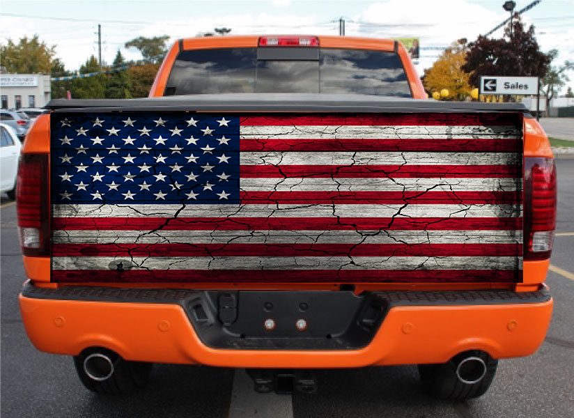 167X58CM-Car-Stickers-USA-American-Flag-Tailgate-Wrap-Vinyl-Graphic-Pickup-Decal-1659913