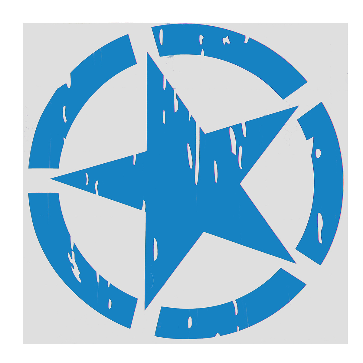 20-Auto-SUV-Universal-Aufkleber-Tuning-Sticker-Stern-Decal-5-Farben-1685770