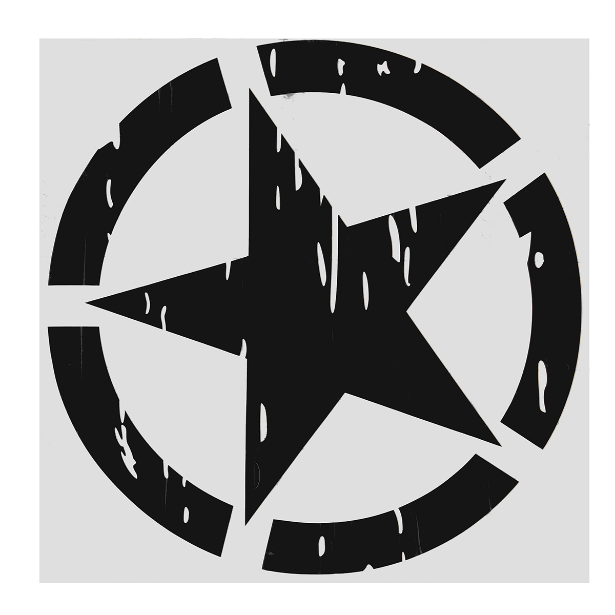 20-Auto-SUV-Universal-Aufkleber-Tuning-Sticker-Stern-Decal-5-Farben-1685770