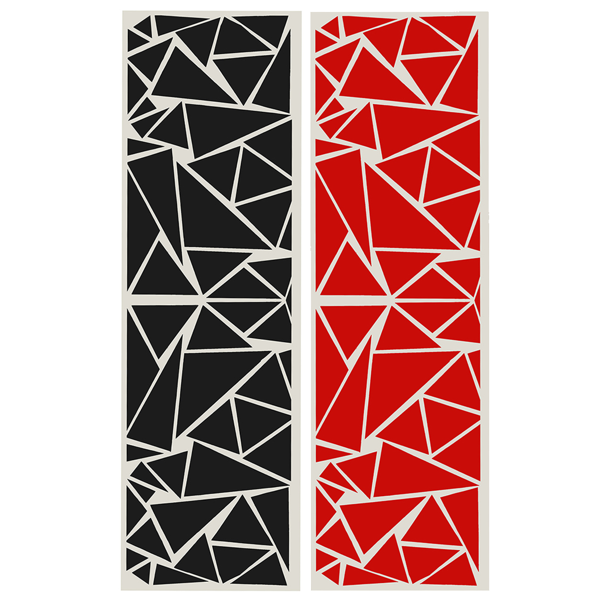 200x60cm-Car-Side-Body-Sticker-DIY-Vinyl-Decal-Graphic-Triangles-1705458