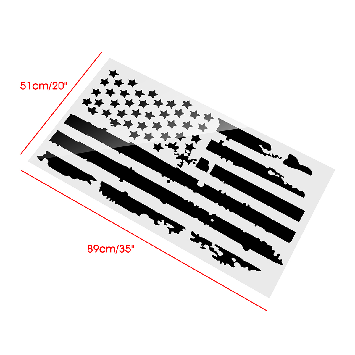 20X35-Inches-USA-Flag-Car-Hood-Stickers-Vinyl-Auto-Cover-Truck-Decals-Universal-1372594