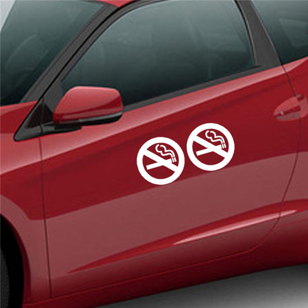 22x10cm-No-Smoking-Reflective-Car-Stickers-Auto-Truck-Vehicle-Motorcycle-Decal-1173420
