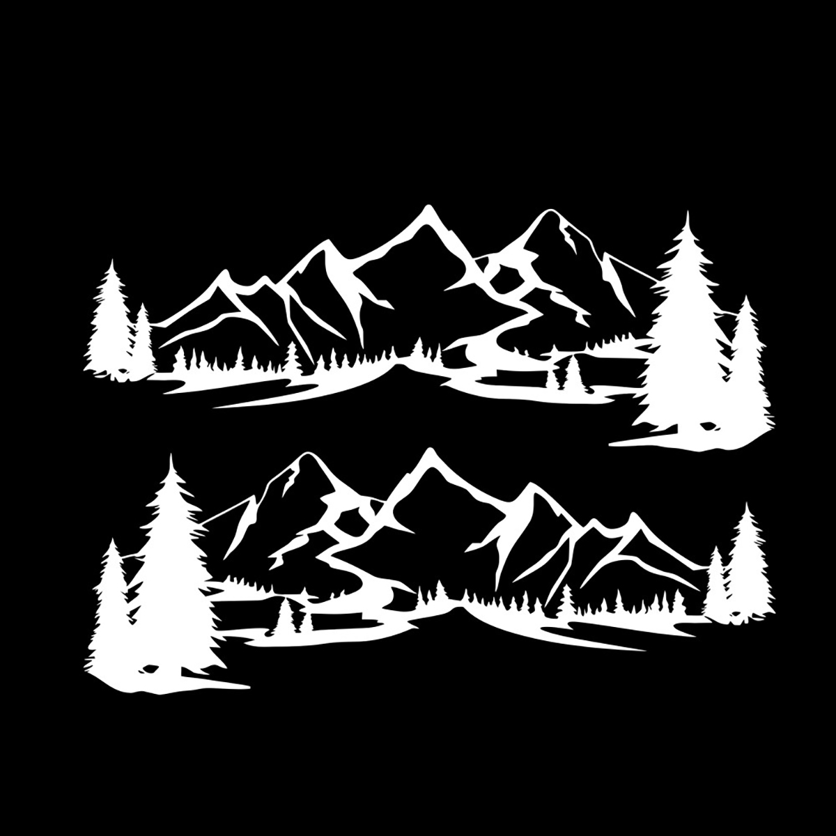 2PCS-Decal-Stickers-Side-Body-Large-Mountains-For-Camper-Motorhome-Van-Caravan-RVS-1733083