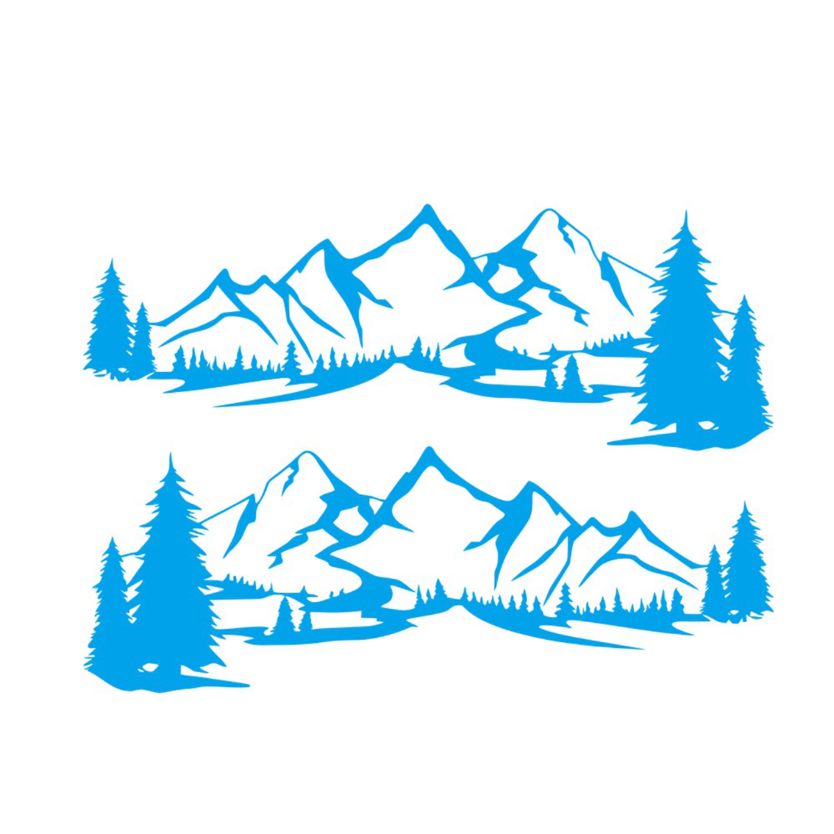 2PCS-Decal-Stickers-Side-Body-Large-Mountains-For-Camper-Motorhome-Van-Caravan-RVS-1733083