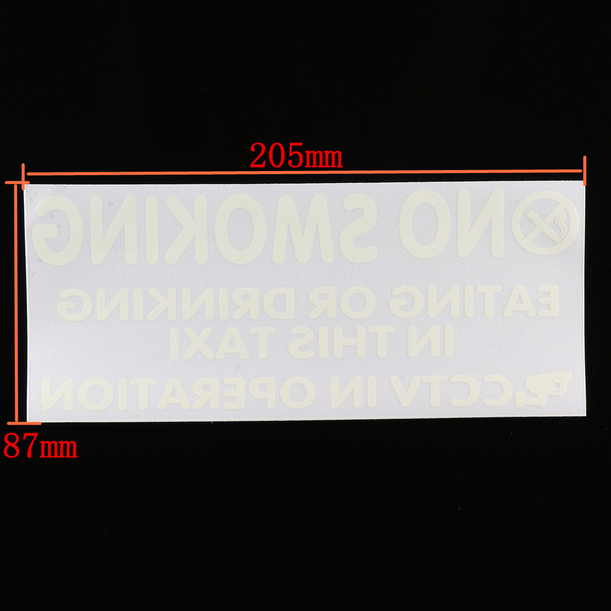 2PCS-Taxi-Minicab-Warning-Window-Stickers-No-Smoking-Eating-Drinking-Cab-CCTV-1712238