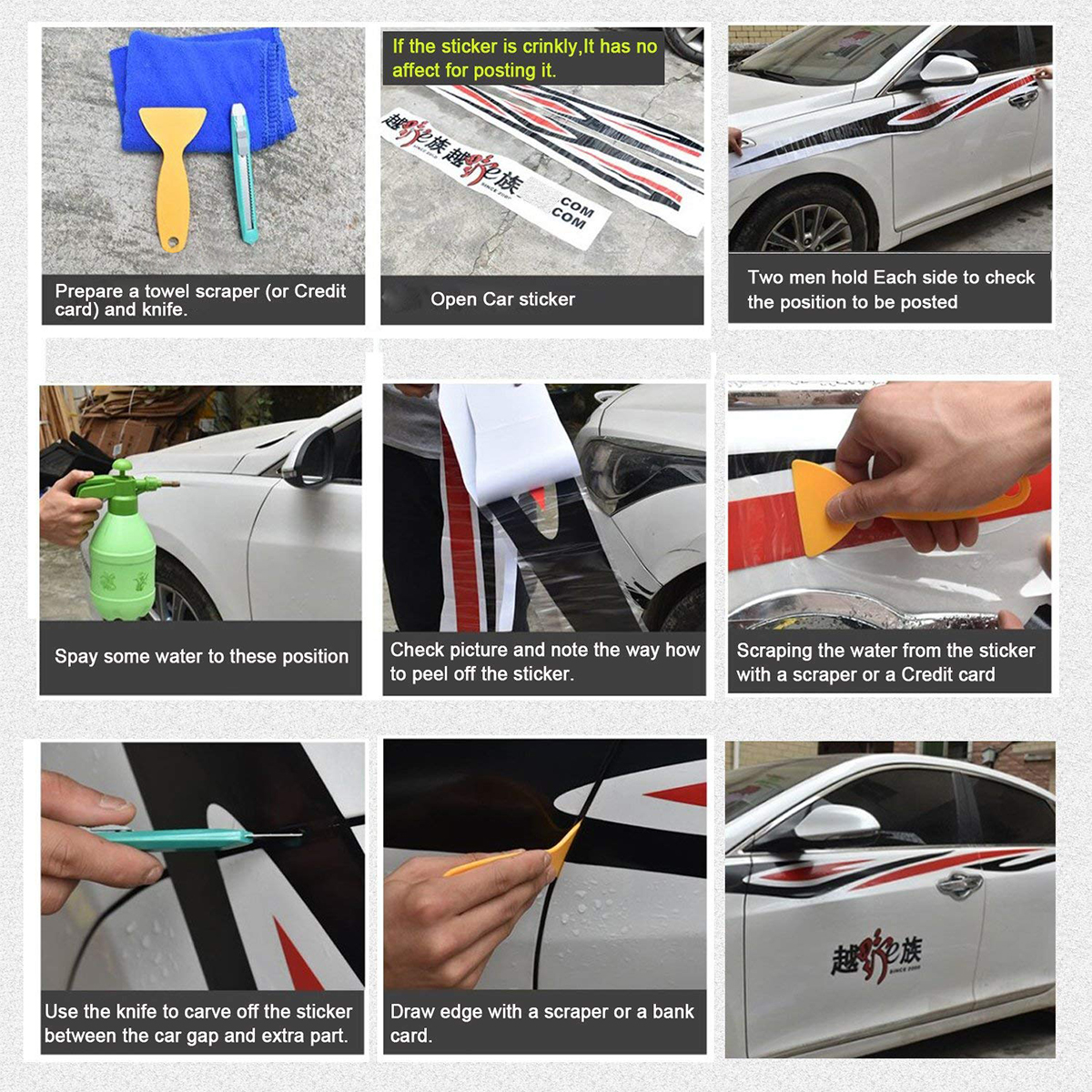 2PCS-Universal-Car-Auto-Long-Stripe-Decals-Both-Side-Body-Viny-Wrap-Stickers-1576622