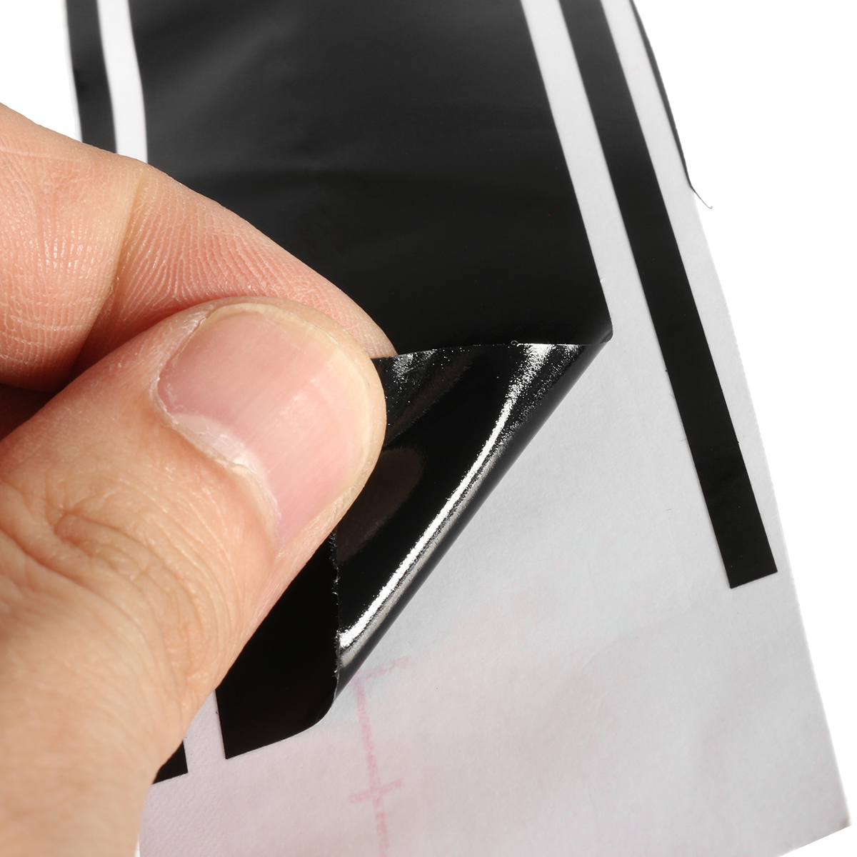 2x72-183x5cm-Sticker-Collant-Bande-Vinyle-Capot-Carrosserie-Sport-1685370