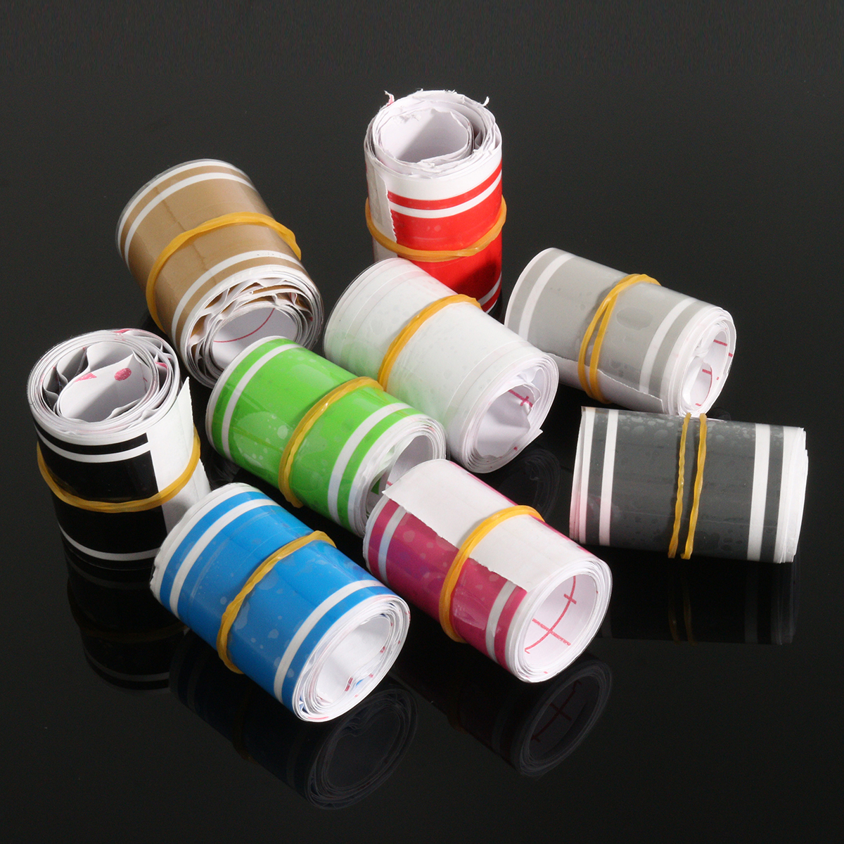 2x72-183x5cm-Sticker-Collant-Bande-Vinyle-Capot-Carrosserie-Sport-1685370