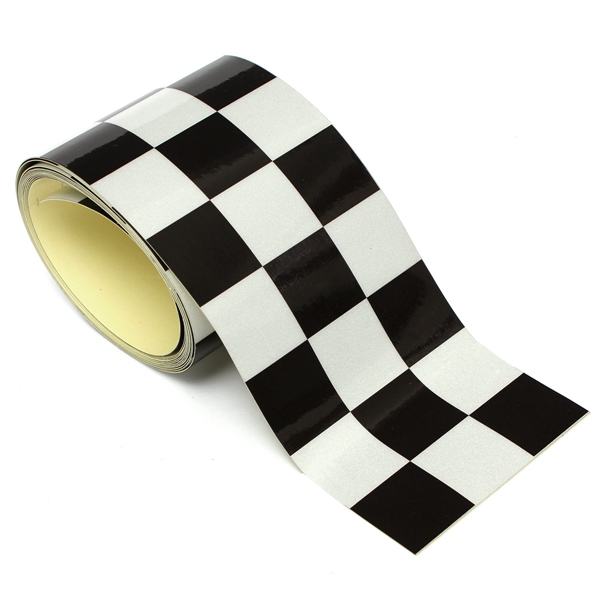 3-Inch-Black-White-Checkered-Flag-Vinyl-Decal-Tape-Car-motorcycle-Bike-Tank-Sticker-986496