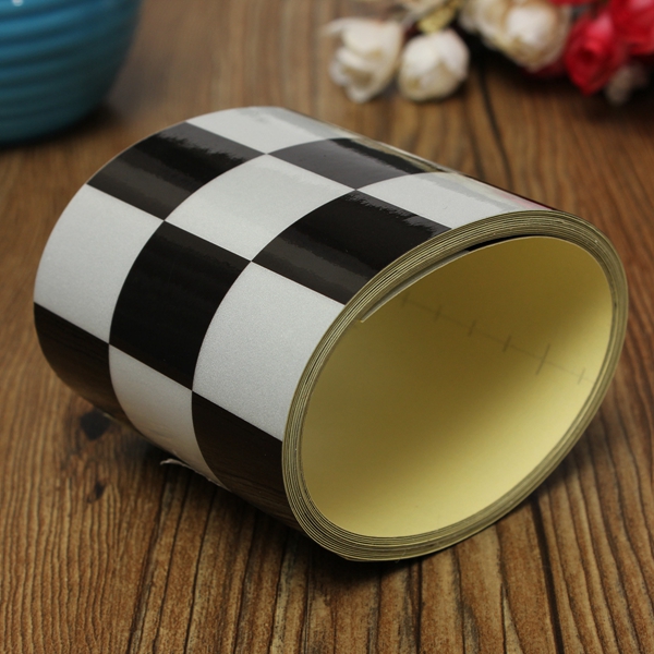 3-Inch-Black-White-Checkered-Flag-Vinyl-Decal-Tape-Car-motorcycle-Bike-Tank-Sticker-986496