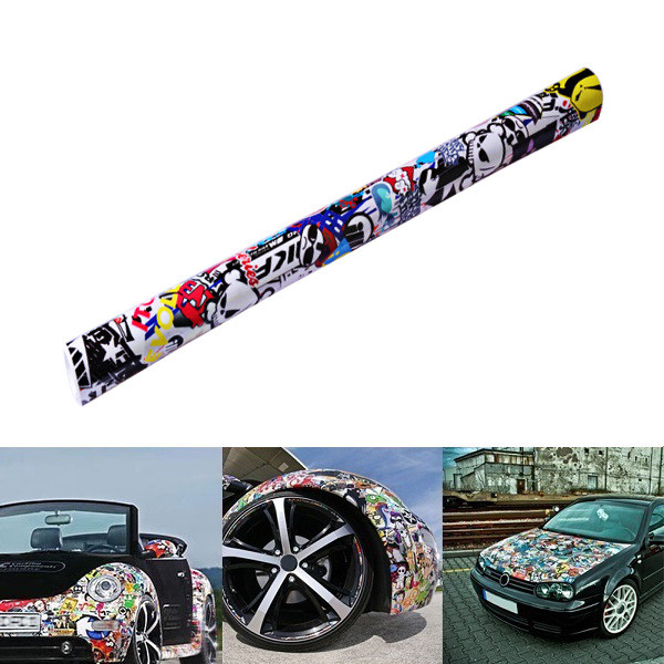 30-X-20-Inch-JDM-Graffiti-Skullcandy-Cartoon-Wrap-Modification-Car-Sticker-1057342