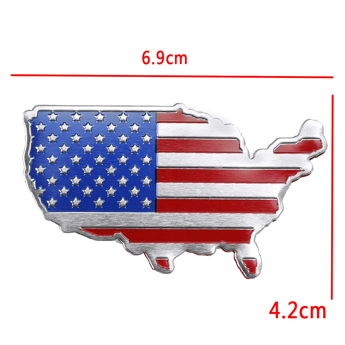 3D-Car-Auto-Stickers-Metal-USA-United-States-American-Map-Flag-Decal-Emblem-1577527