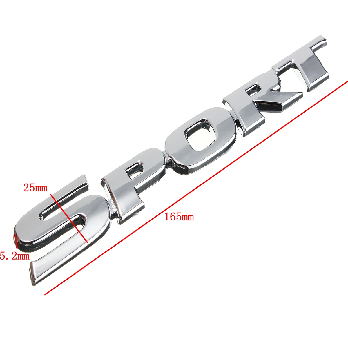 3D-SPORT-Chrome-ABS-Car-Trunk-Badge-Emblem-Decor-Decals-Sticker-1369019