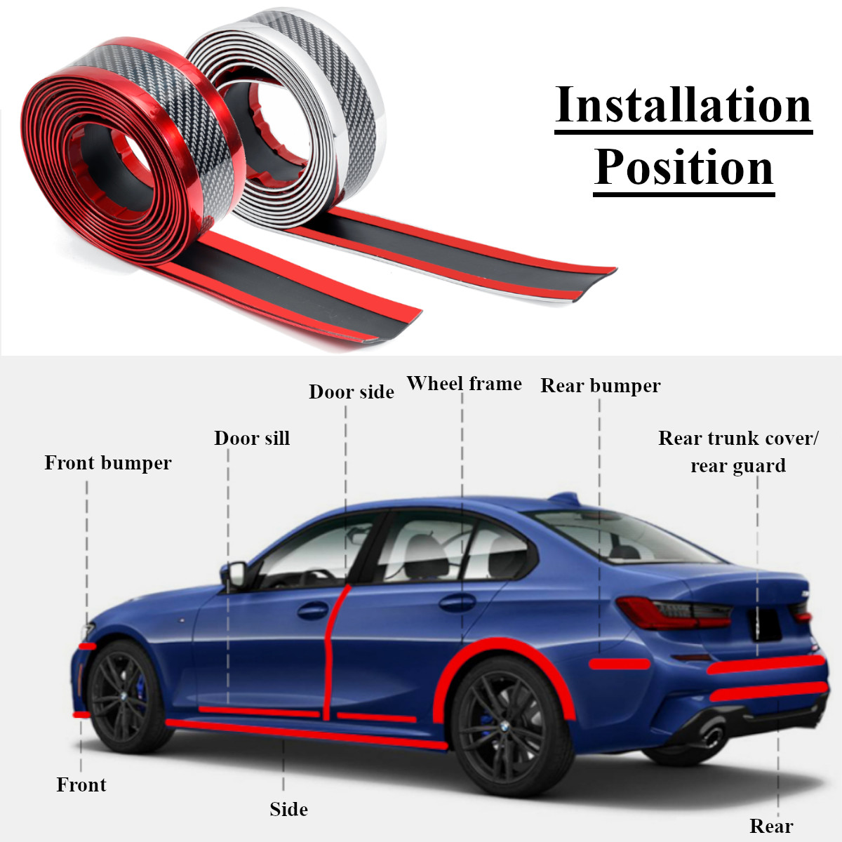 3M-x-7cm3M-x-5cm-Carbon-Fiber-Rubber-Strip-Protector-Door-Sill-Car-Stickers-1614150