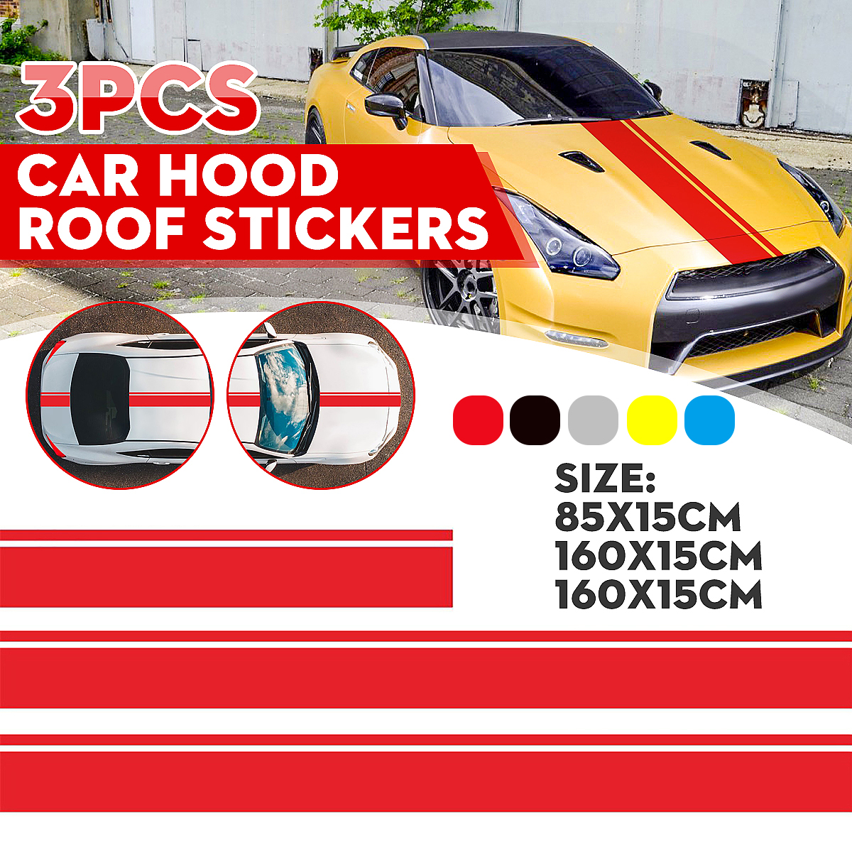 3pcs-Stripe-Stickers-Decal-Racing-For-Mercedes-AMG-Edition-1-C63-Coupe-W205-C200-1728758