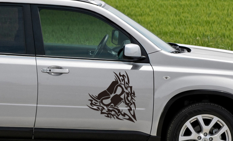 40x41cm-Car-Styling-Skull-Reflective-Sticker-Auto-Truck-Vehicle-motorcycle-Vinyl-Decal-1167280