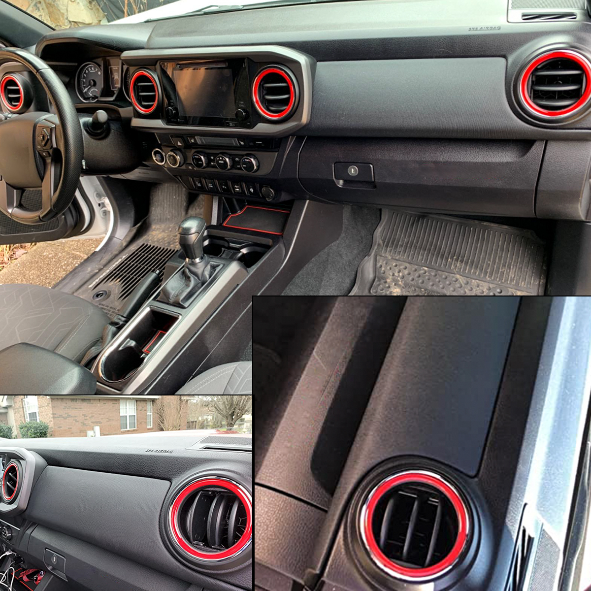 4PCS-Interior-Air-Conditioning-Outlet-Ring-Vent-Cover-Decor-Outer-Ring-For-Toyota-Tacoma-2016-2020-1810179
