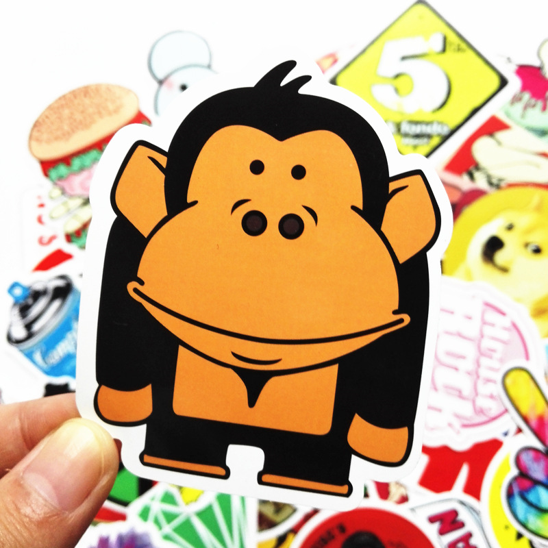 50pcs-Cartoon-Car-Sticker-Combination-for-Auto-Truck-Vehicle-Motorcycle-Decal-1185996