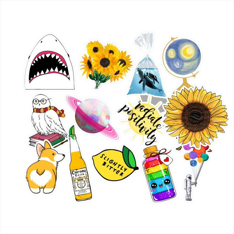 53X-Fresh-Summer-Graffiti-Stickers-Trolley-Case-Car-Computer-Refrigerator-Waterproof-1562459