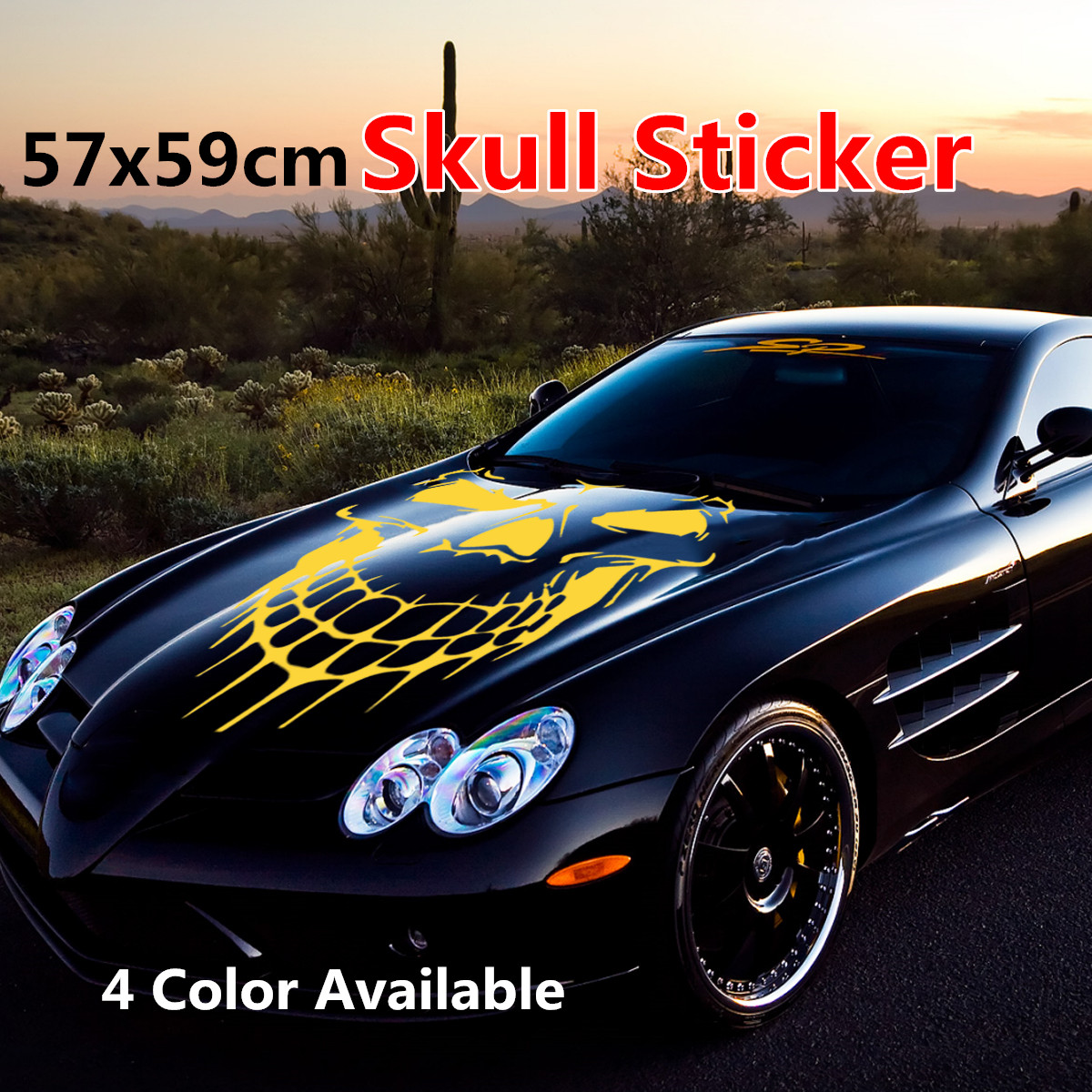 57x59cm-Car-Hood-Tailgate-Window-Skull-Decal-Vinyl-Large-Graphic-Decor-Stickers-1429412