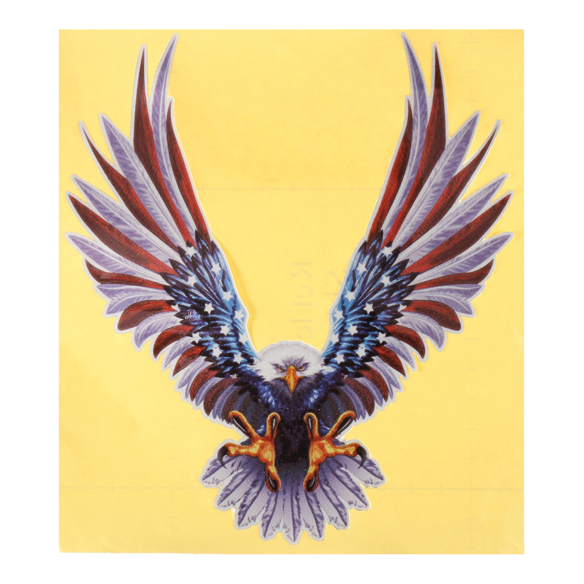 6x675-Inch-Vinyl-Car-USA-Eagle-Wings-United-States-Flag-Bumper-Window-Stickers-Decal-1164833