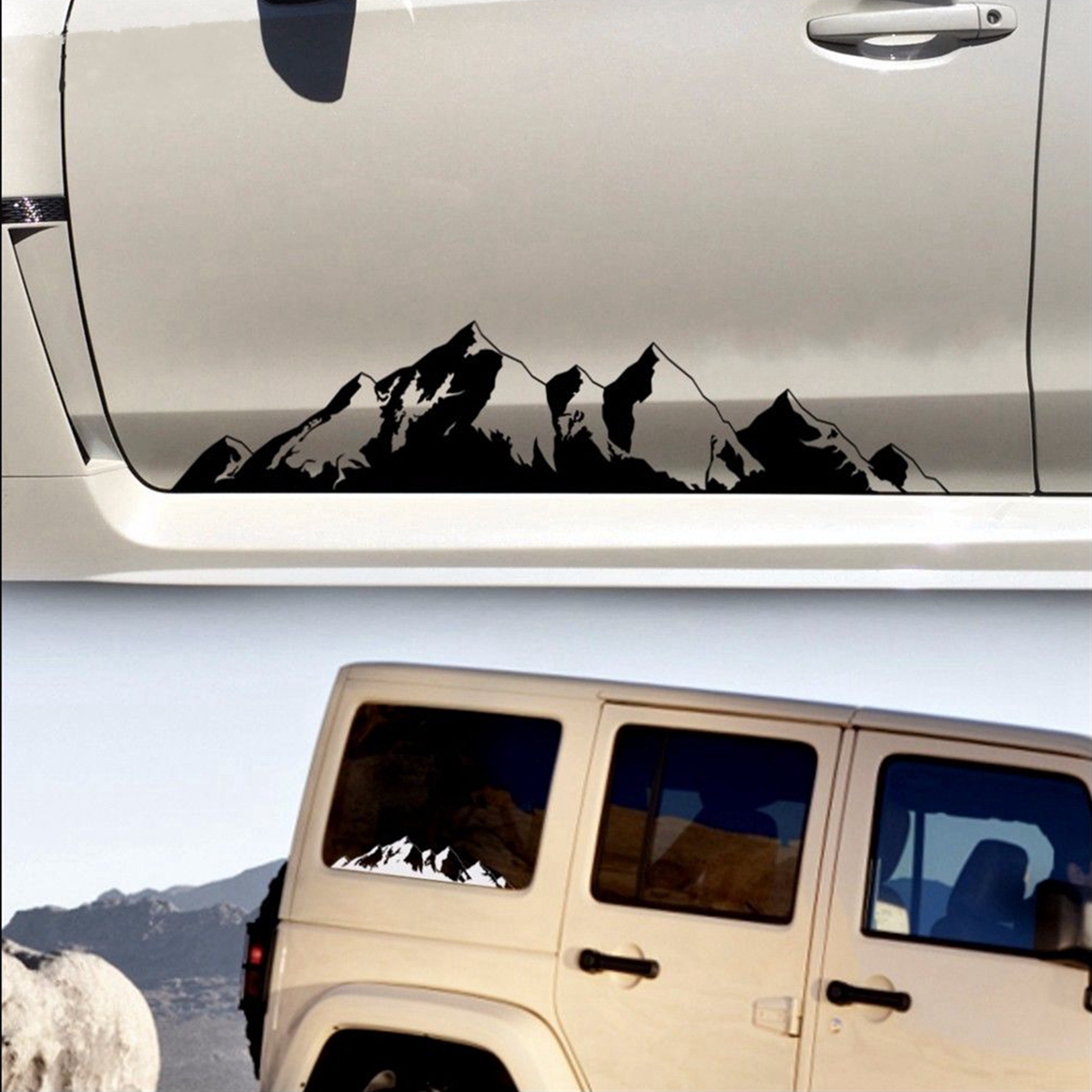 76x16cm-Snow-Mountain-Car-Stickers-Vinyl-Decal-Auto-Body-Truck-Tailgate-Window-Door-Universal-1418092