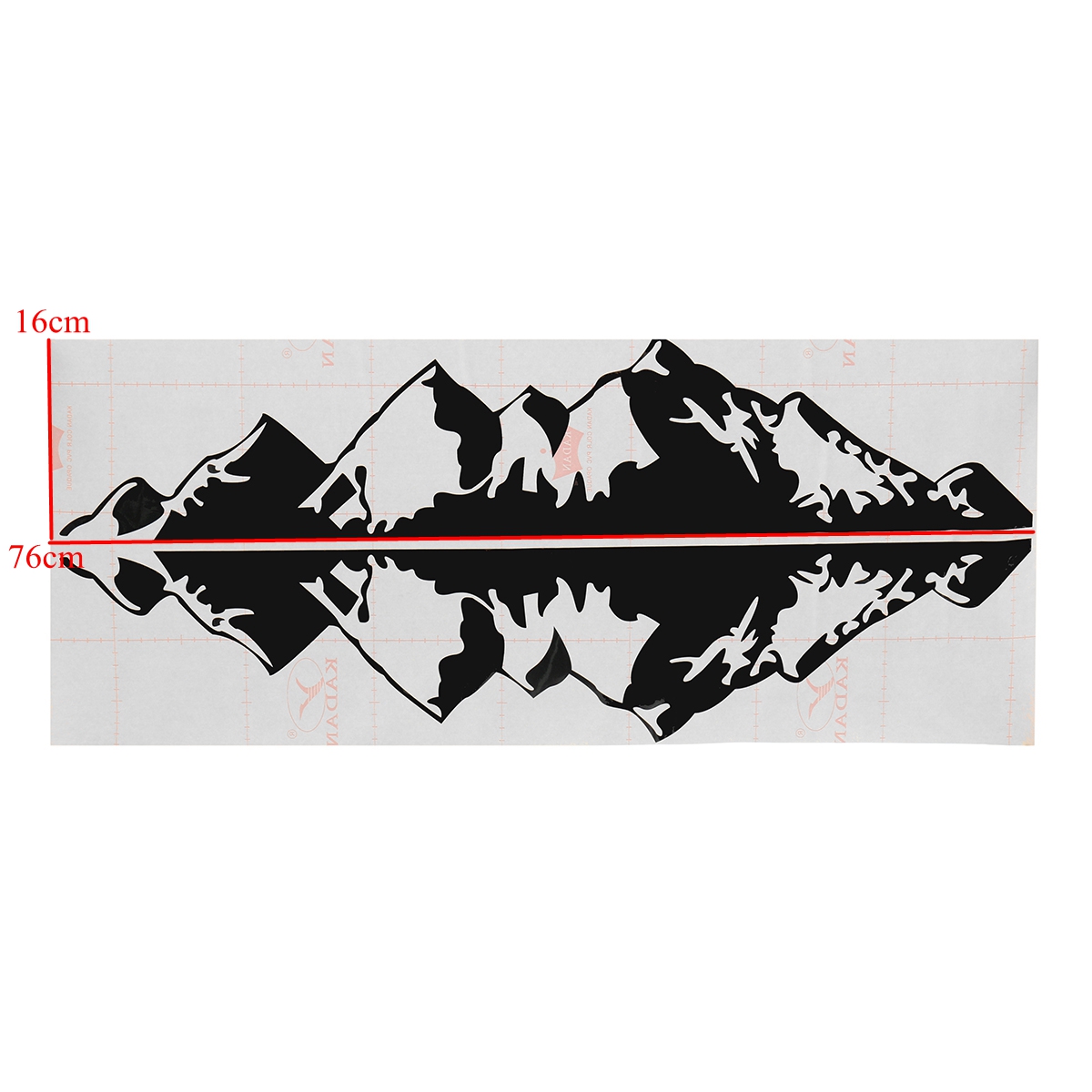76x16cm-Snow-Mountain-Car-Stickers-Vinyl-Decal-Auto-Body-Truck-Tailgate-Window-Door-Universal-1418092