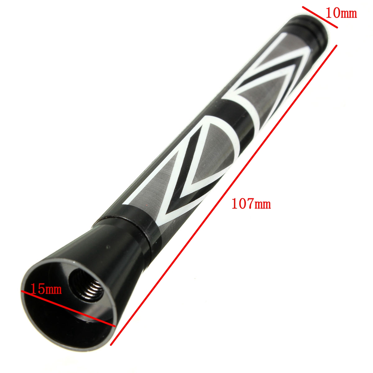77cm107cm-Union-Jack-UK-GER-Flag-Carbon-Fiber-Grid-Car-Antenna-1016159