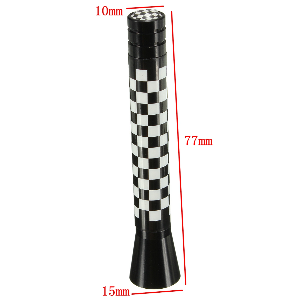 77cm107cm-Union-Jack-UK-GER-Flag-Carbon-Fiber-Grid-Car-Antenna-1016159